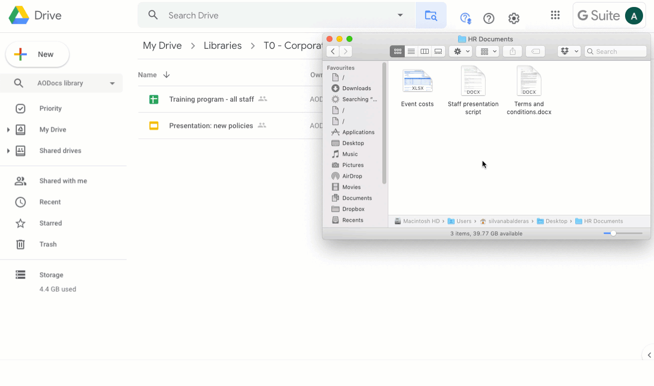 Add fies and folders to your TF.gif