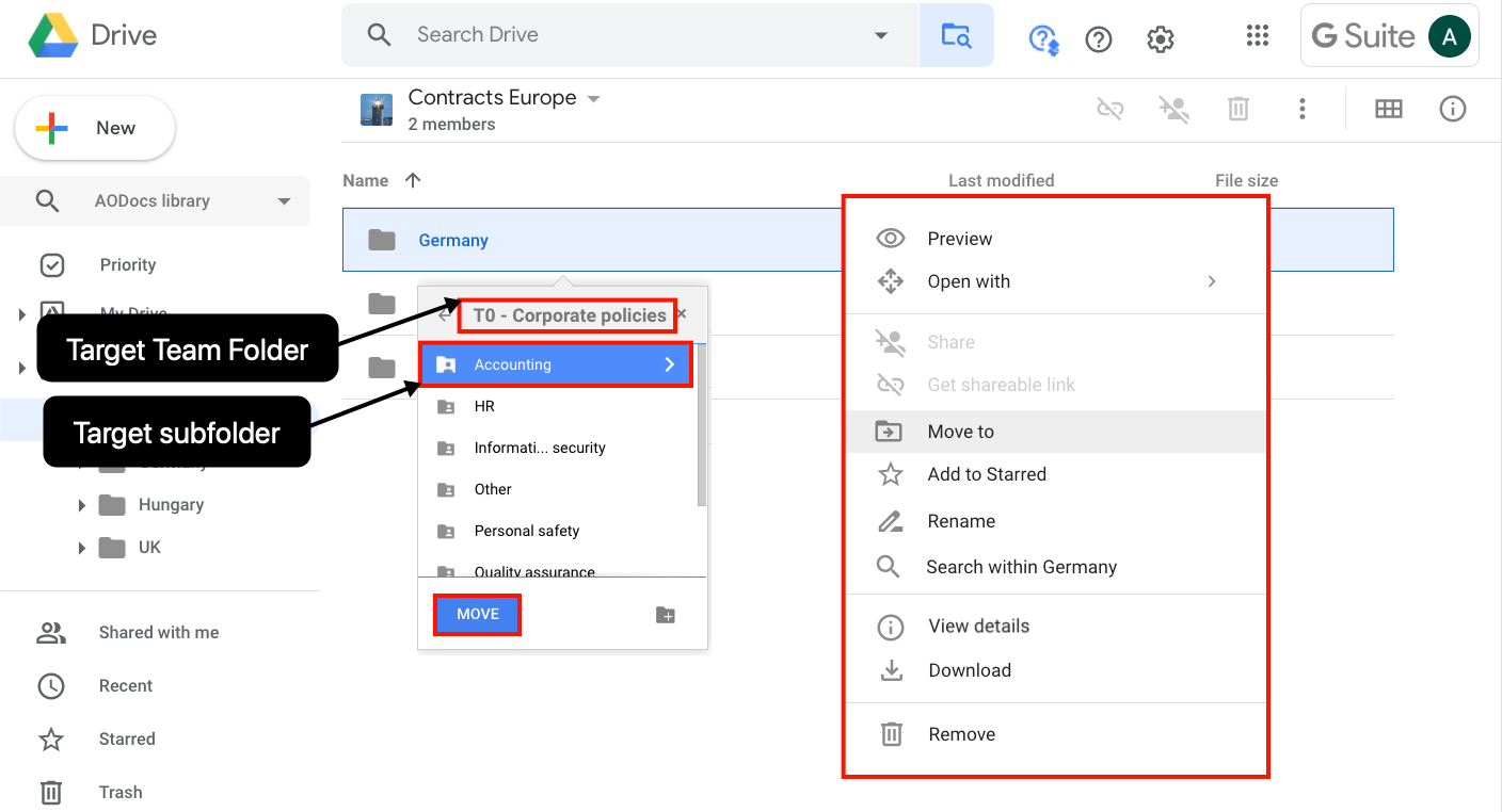 Move Files Or Folders From Shared Drives To Aodocs Libraries Aodocs Knowledge Base