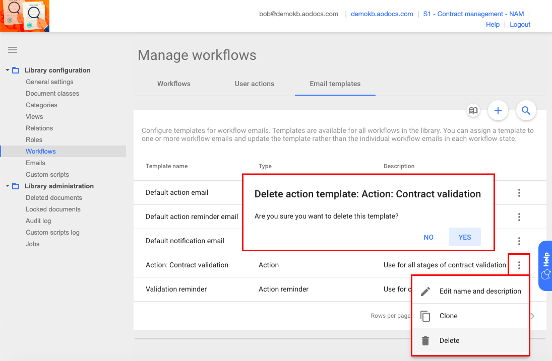 workflow - How to let the user update their email if they used a