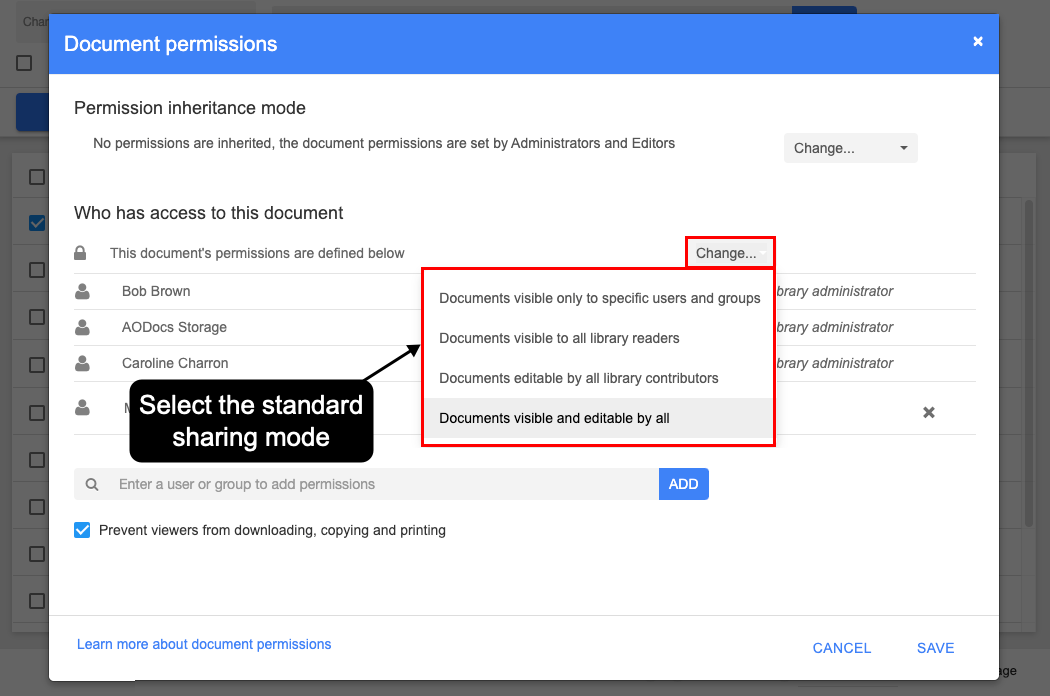 Manage permissions with Google groups – AODocs Knowledge Base